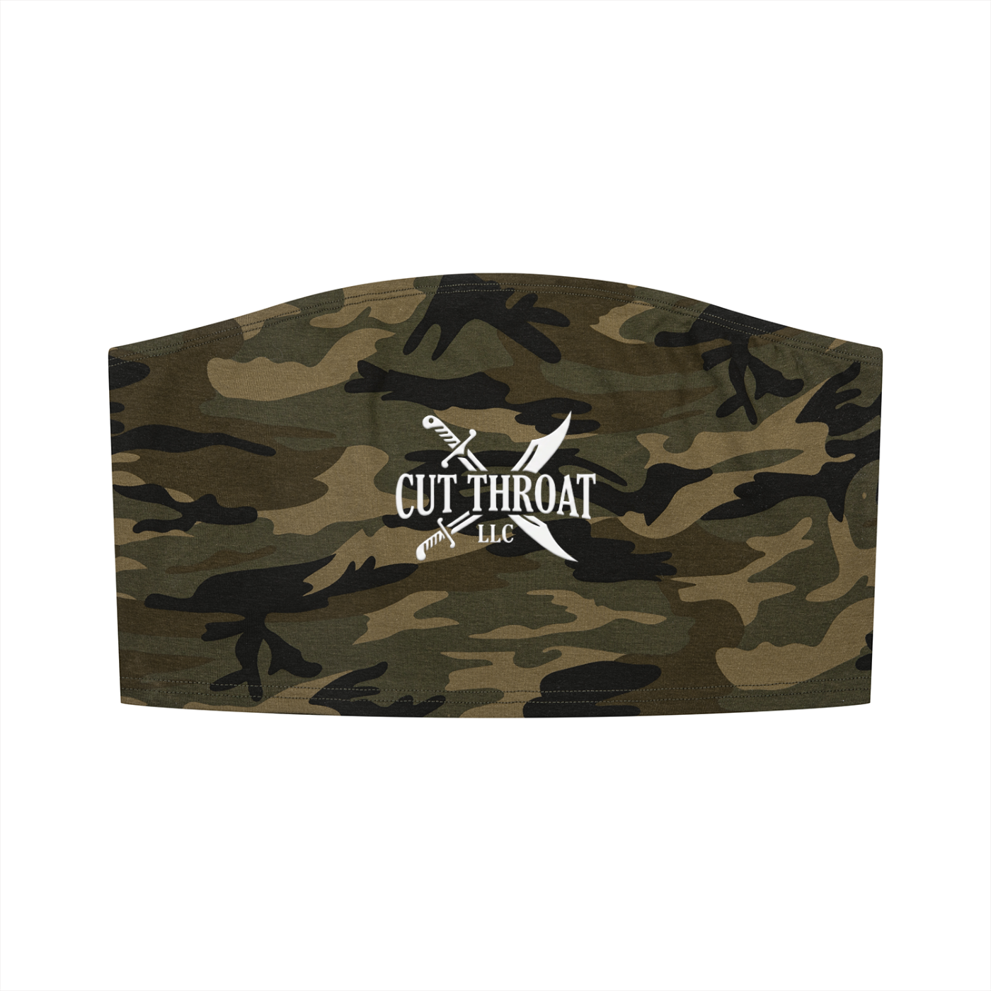 Women’s Camo Cropped Tube Top