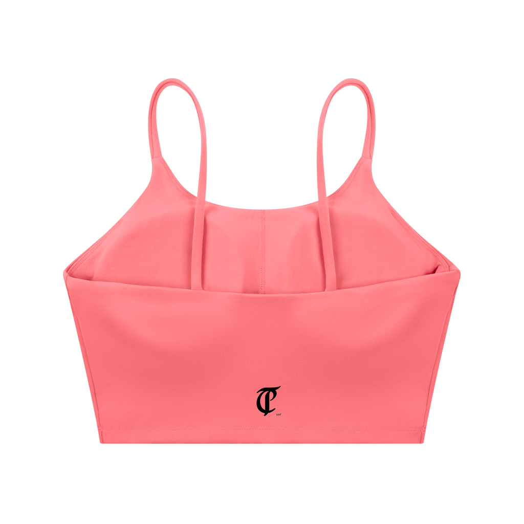 Cut Throat OG Logo -- Spaghetti Strap Sports Bra (Back)