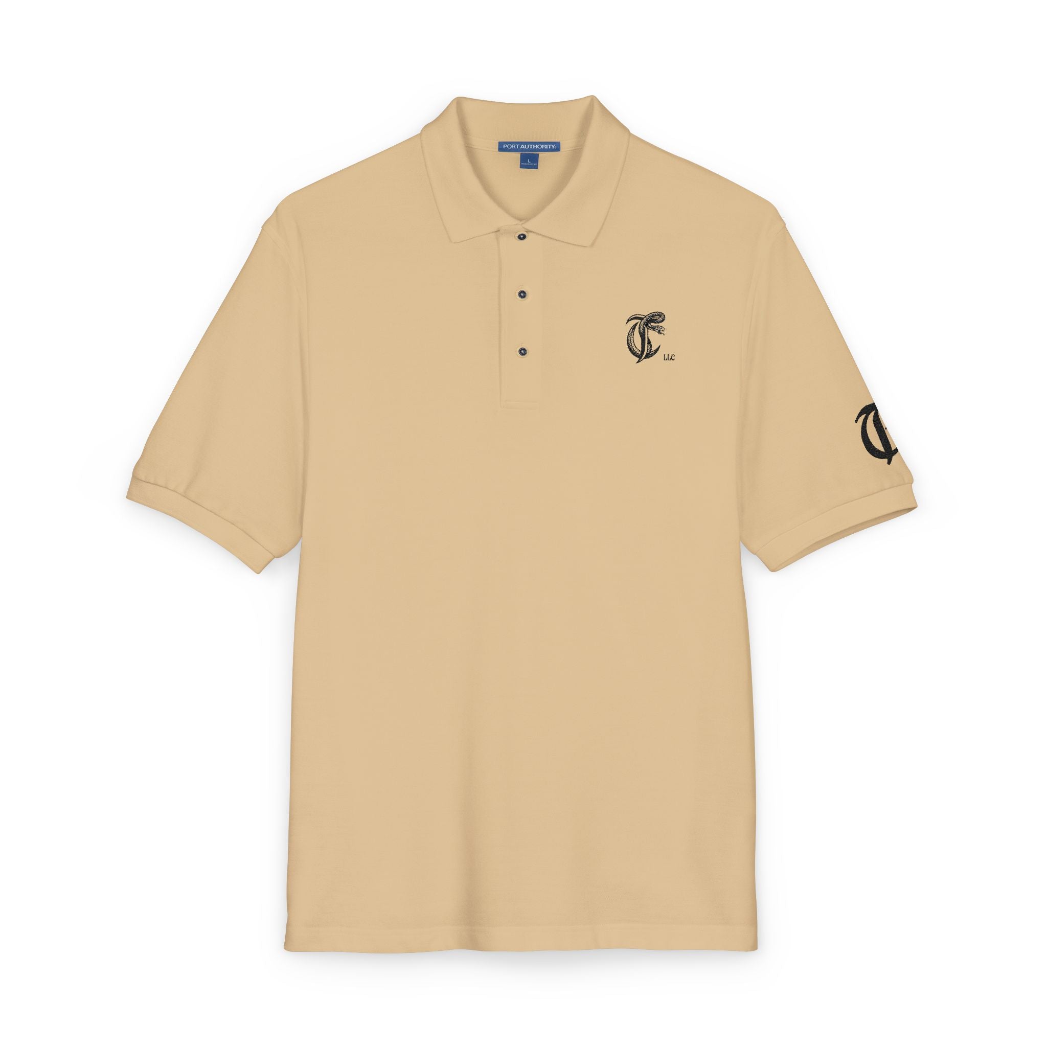 Cut Throat Snake Polo Shirt (Embroidered)
