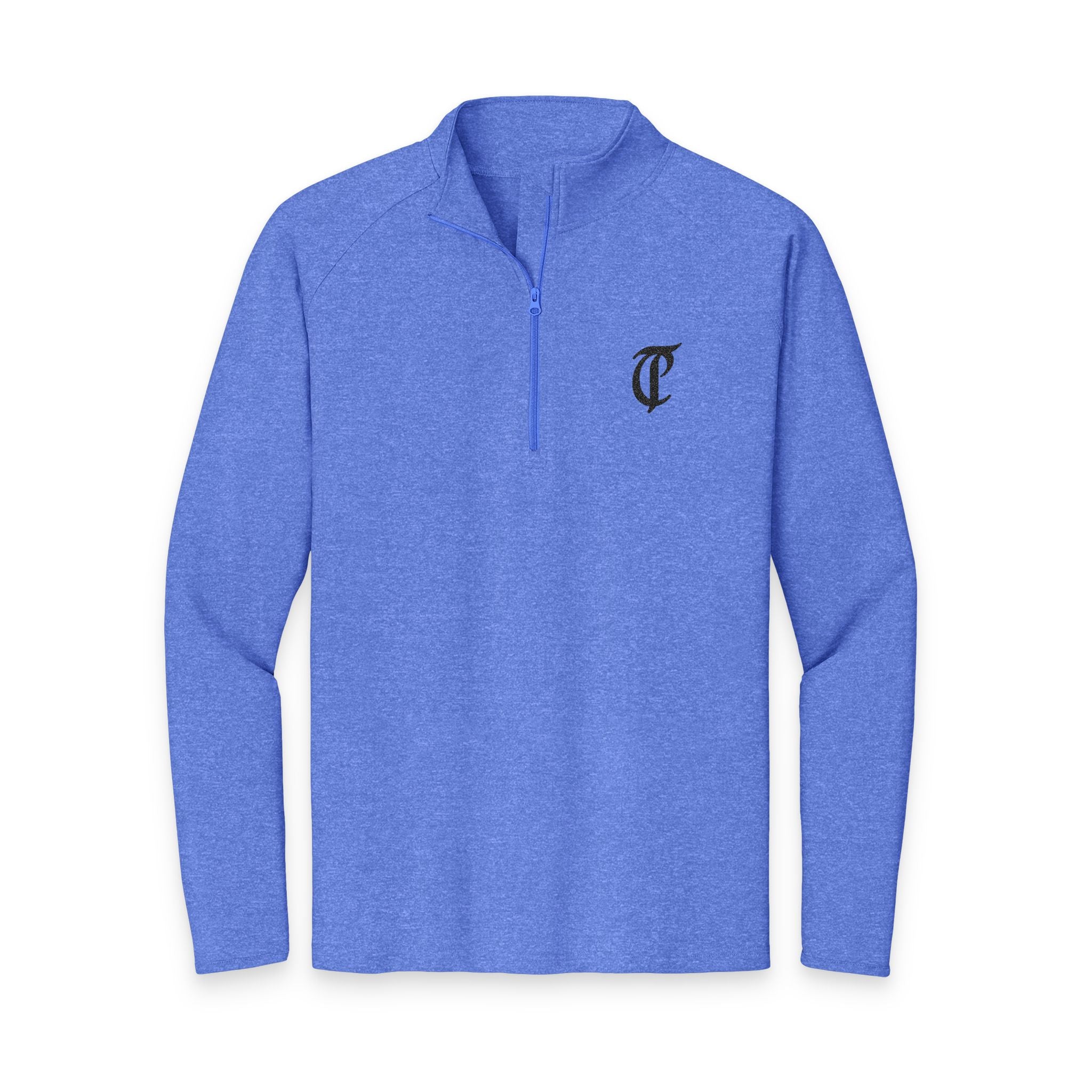 Cut Throat Quarter-Zip Pullover —Embroidered