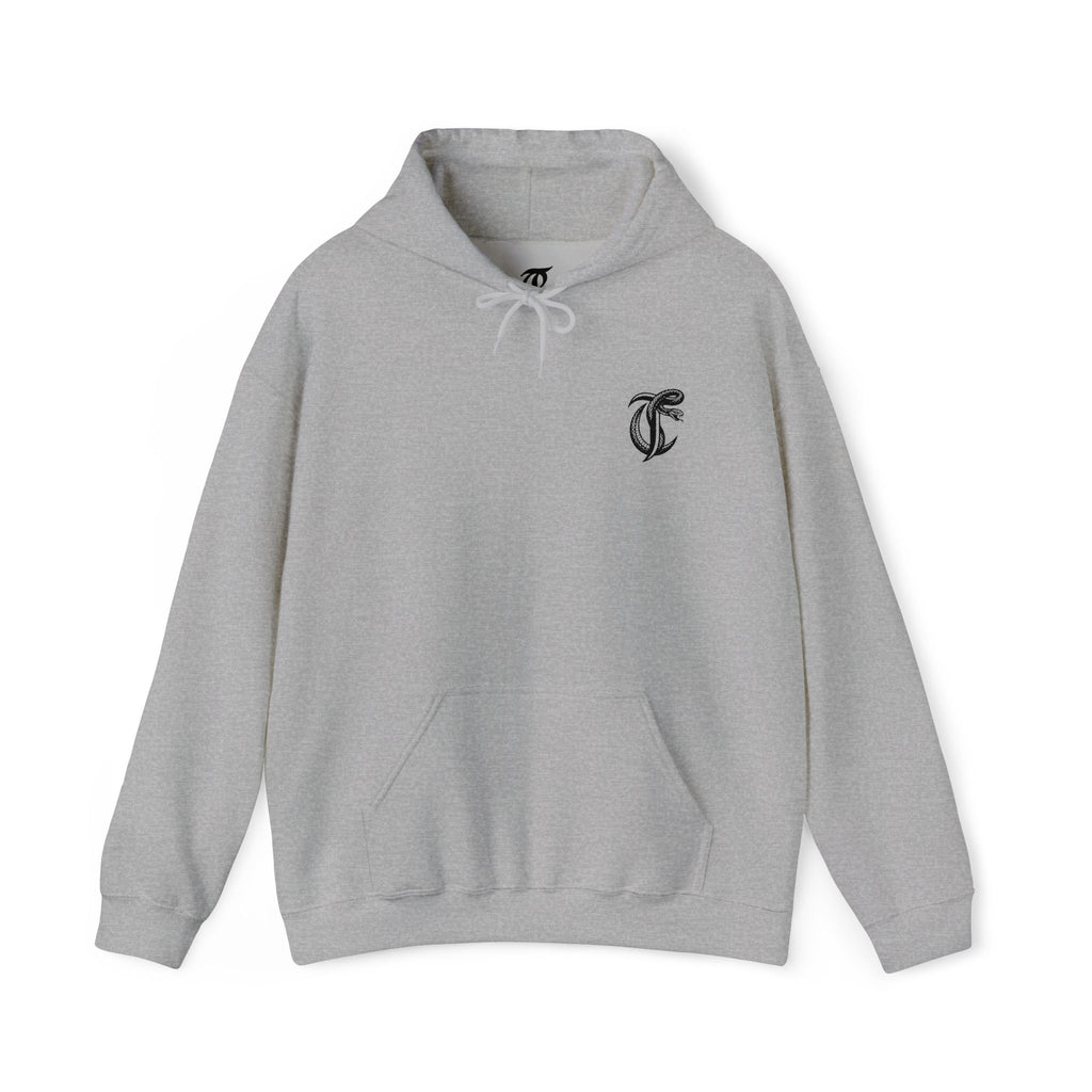 Open Mouth Snake Logo Hoodie (Embroidered)