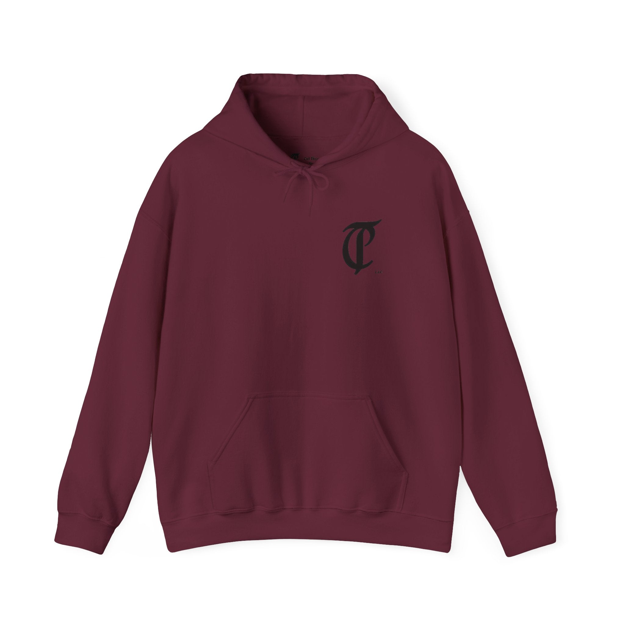 OG Cut Throat Hoodie — Open Mouth Snake back