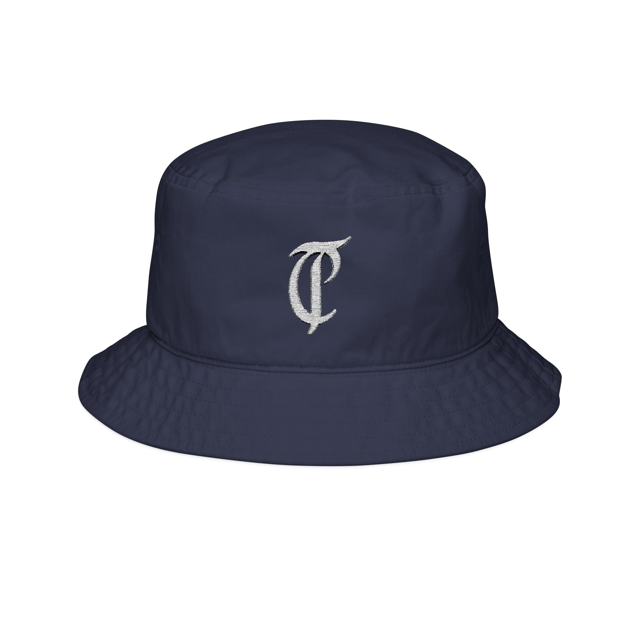 Bucket Hat OG White Logo--- Embroidered