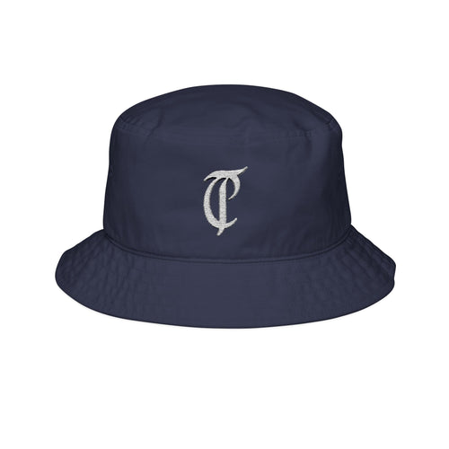 Bucket Hat OG White Logo--- Embroidered