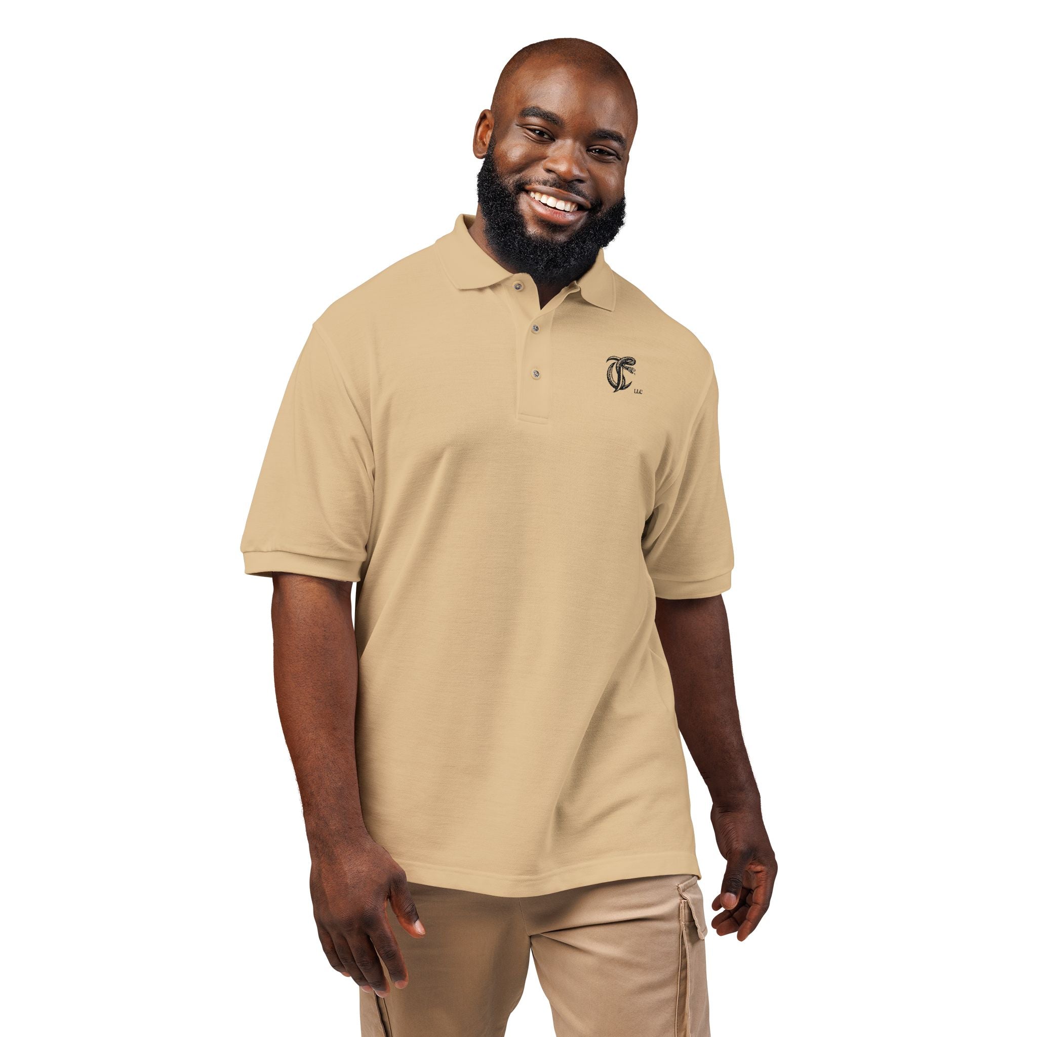 Cut Throat Snake Polo Shirt (Embroidered)