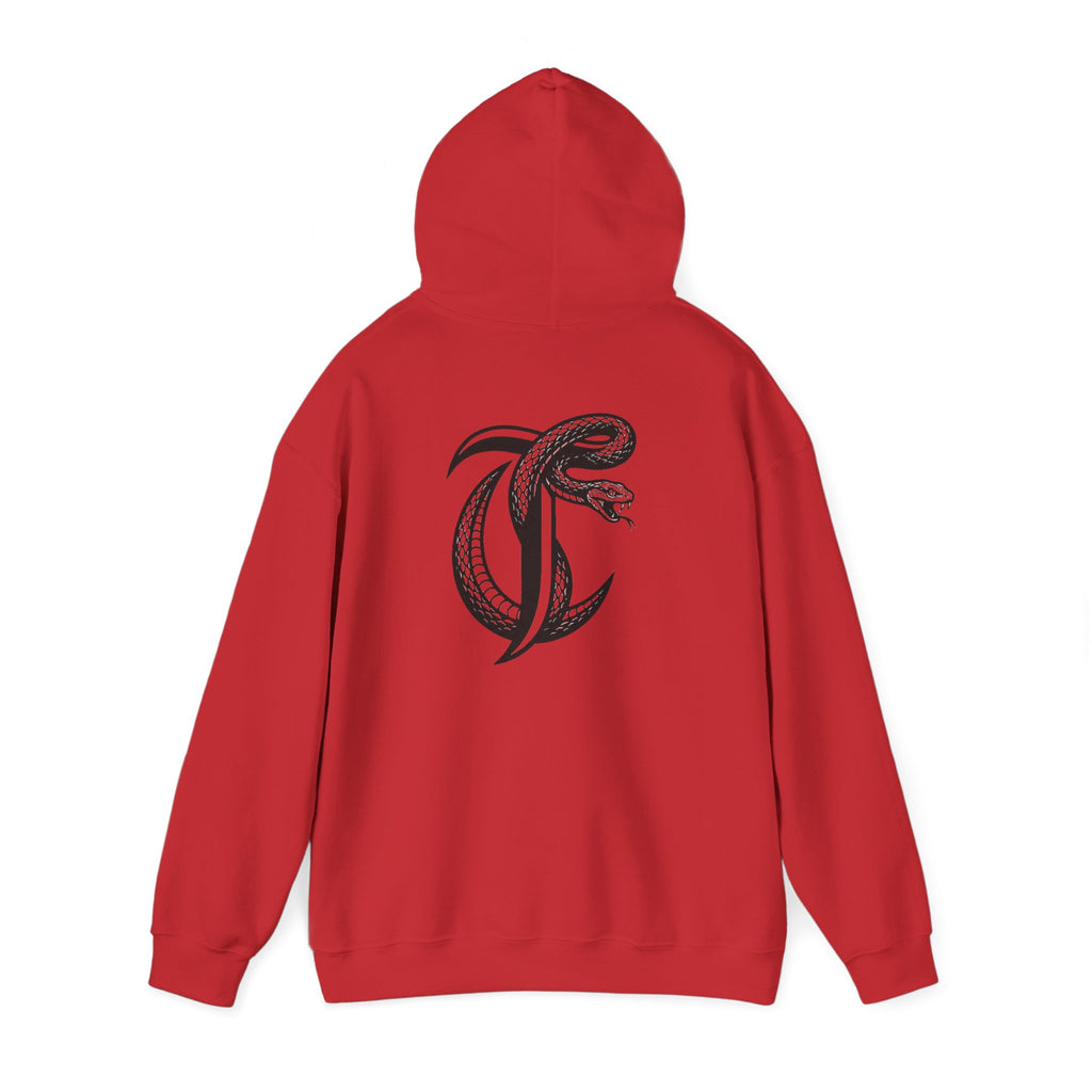 OG Cut Throat Hoodie — Open Mouth Snake back