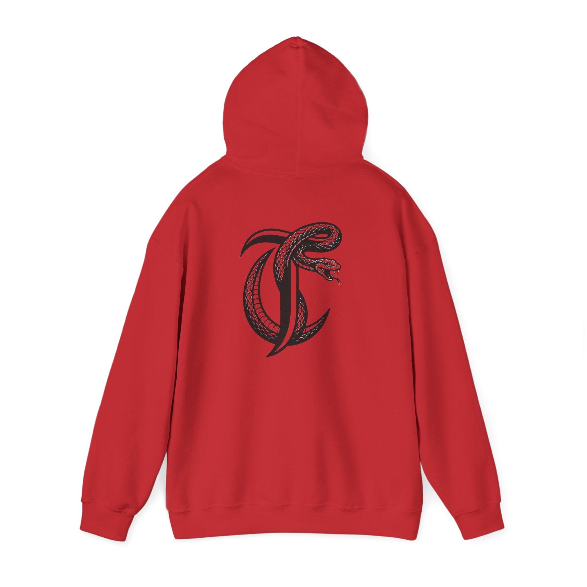 OG Cut Throat Hoodie — Open Mouth Snake back