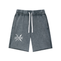 Szn 2 Mineral Wash Raw Edge Shorts