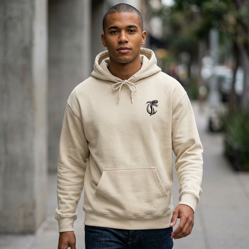 Open Mouth Snake Logo Hoodie (Embroidered)