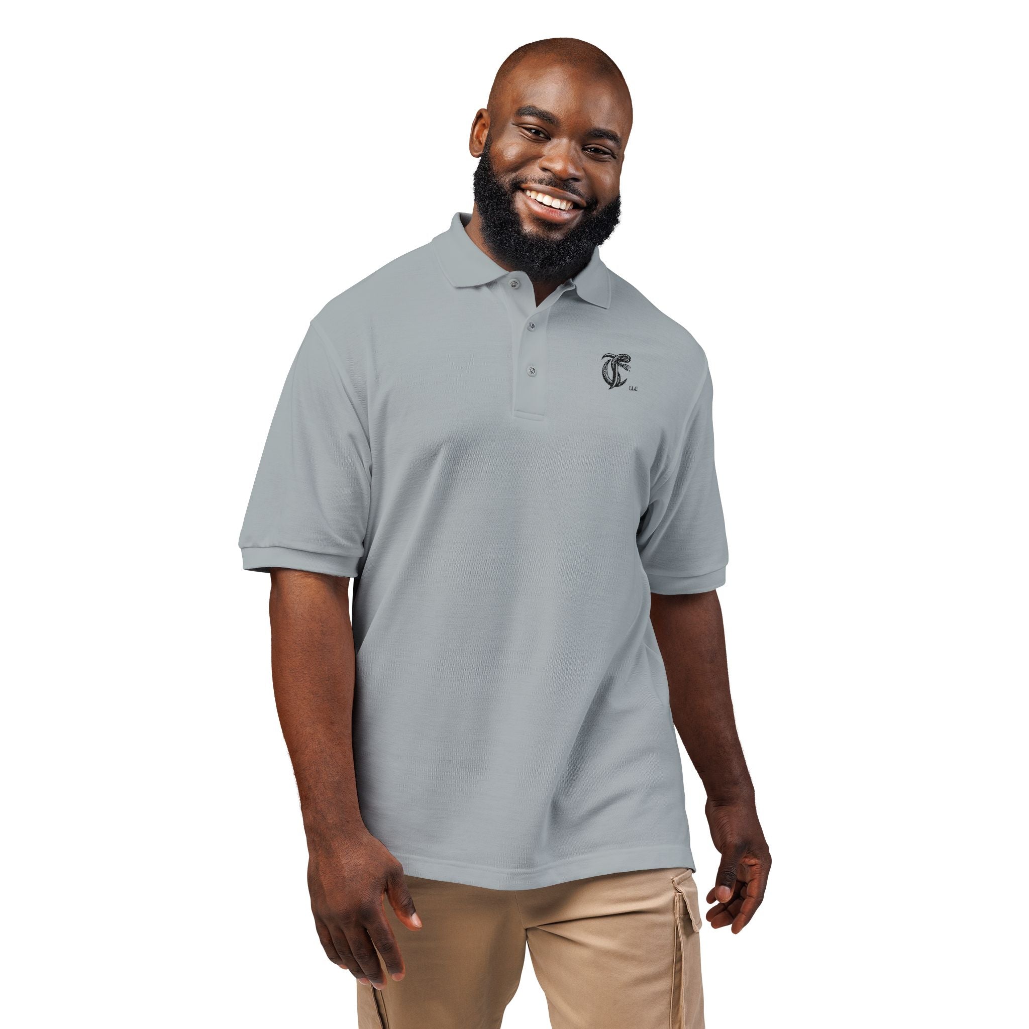 Cut Throat Snake Polo Shirt (Embroidered)