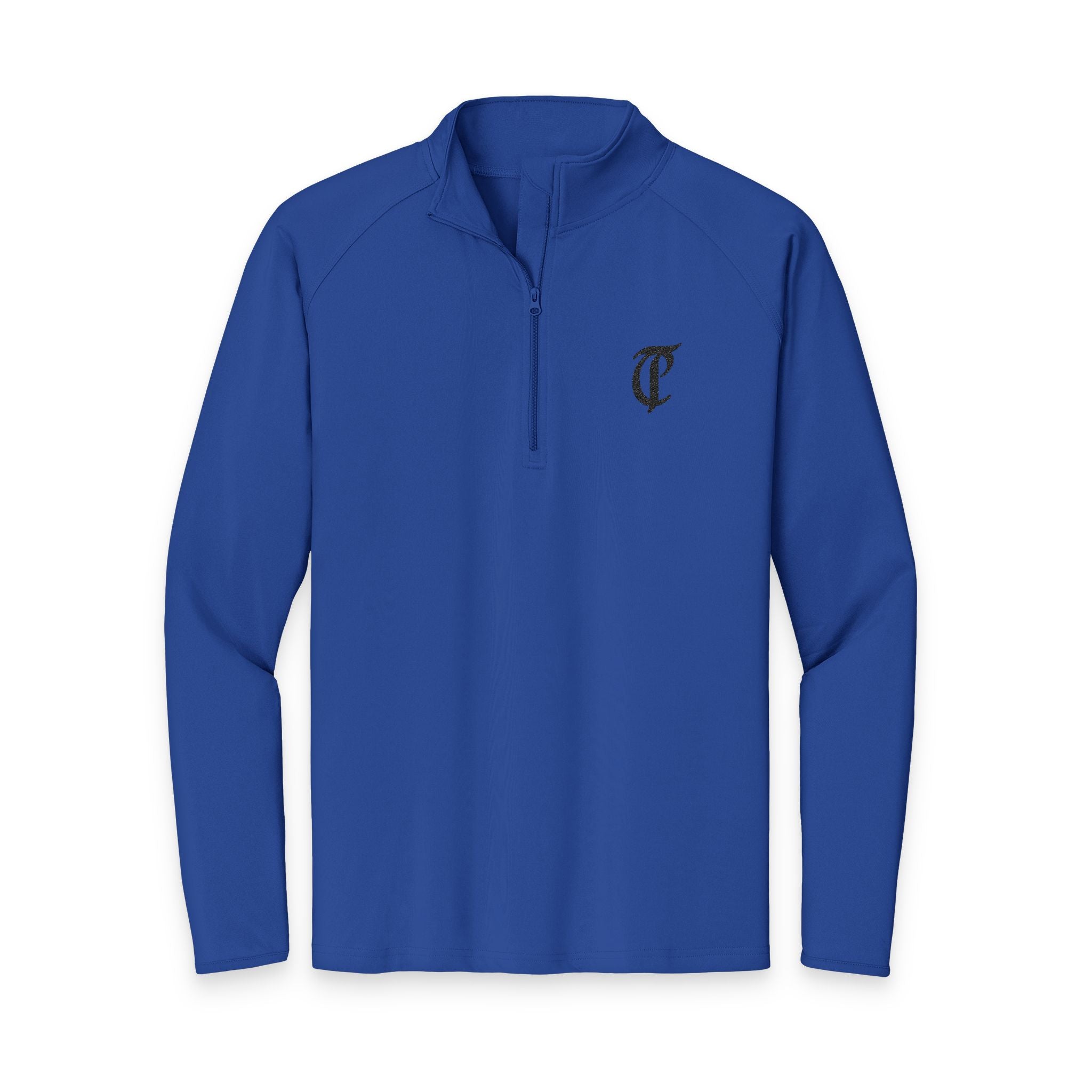 Cut Throat Quarter-Zip Pullover —Embroidered