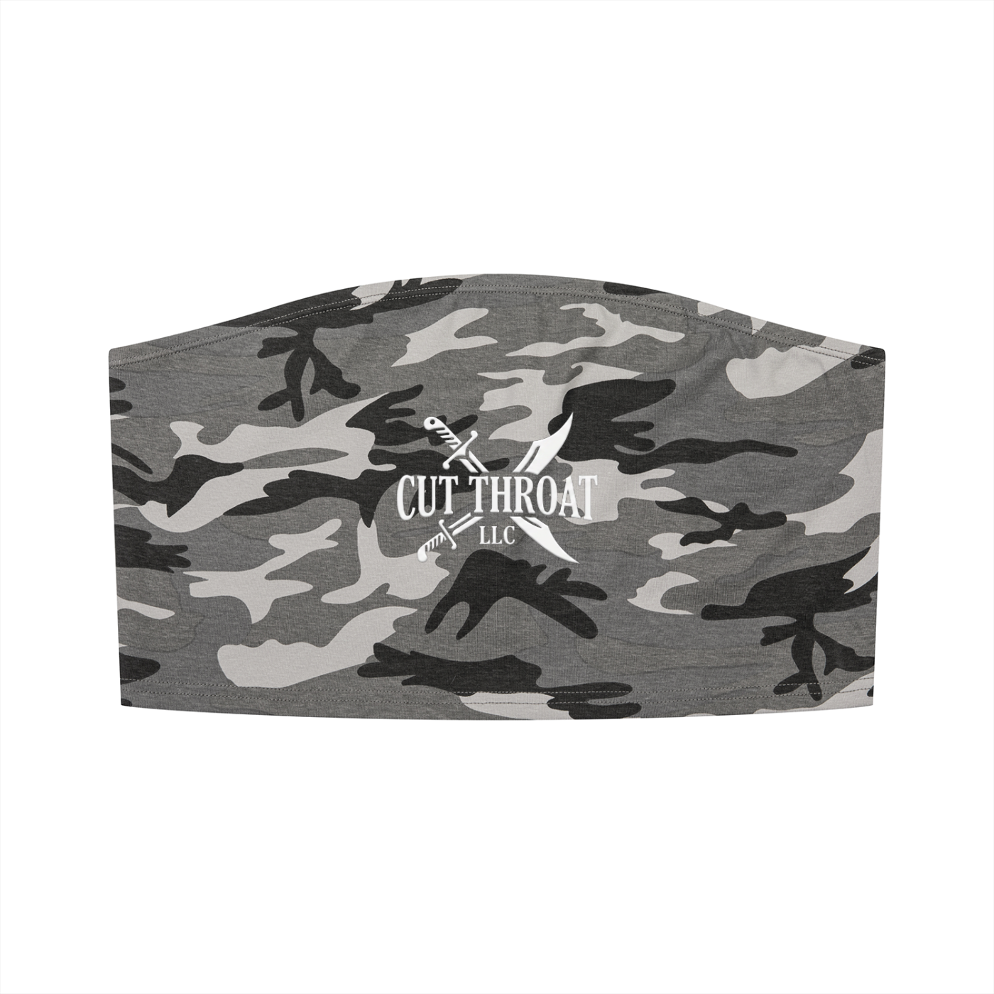 Women’s Camo Cropped Tube Top