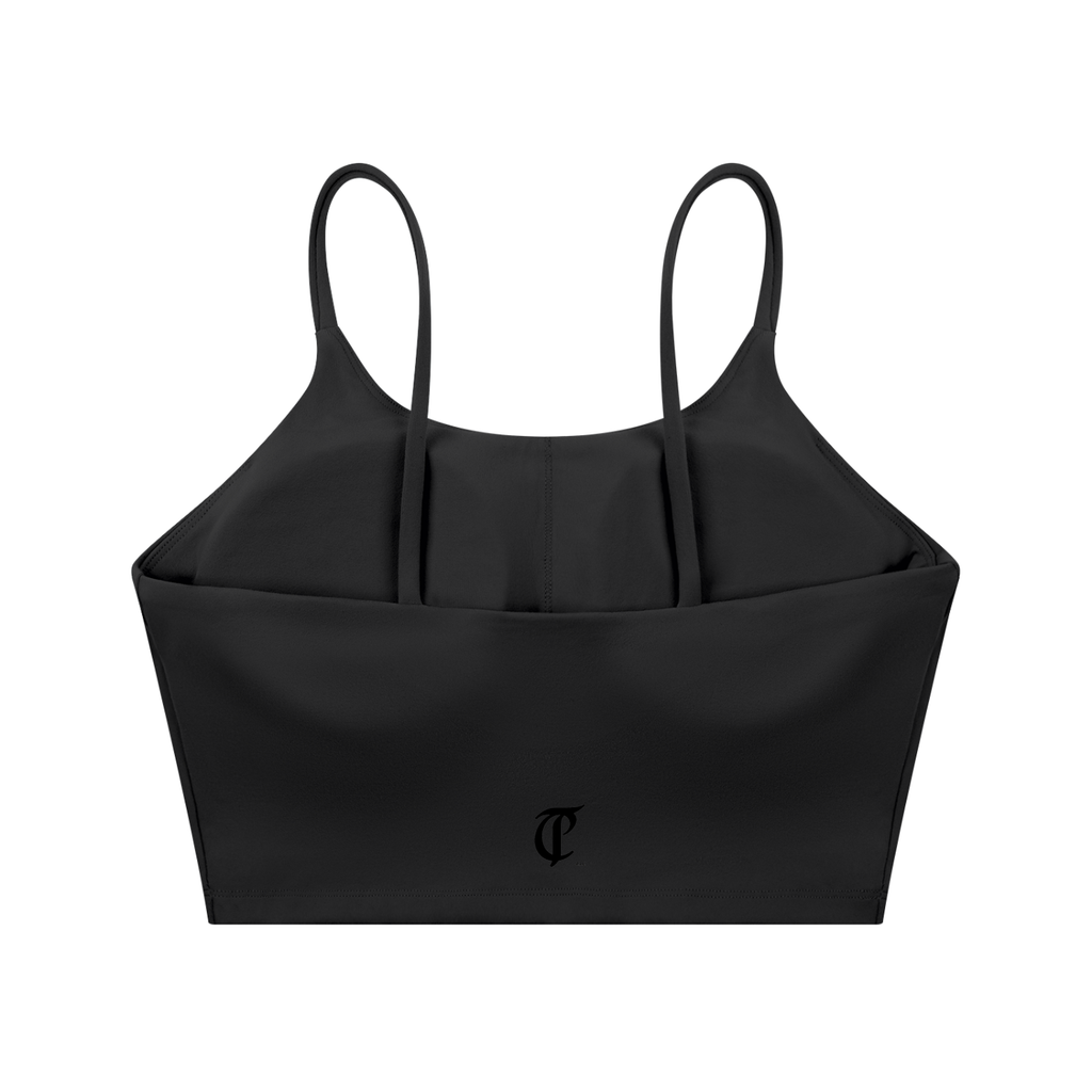 Cut Throat OG Logo -- Spaghetti Strap Sports Bra (Back)