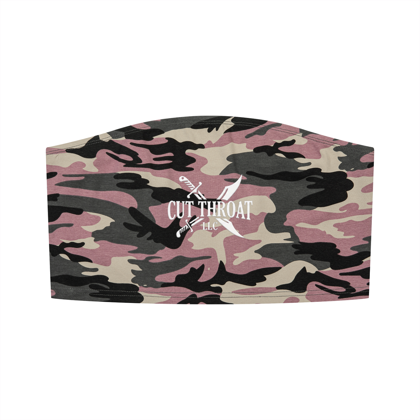 Women’s Camo Cropped Tube Top