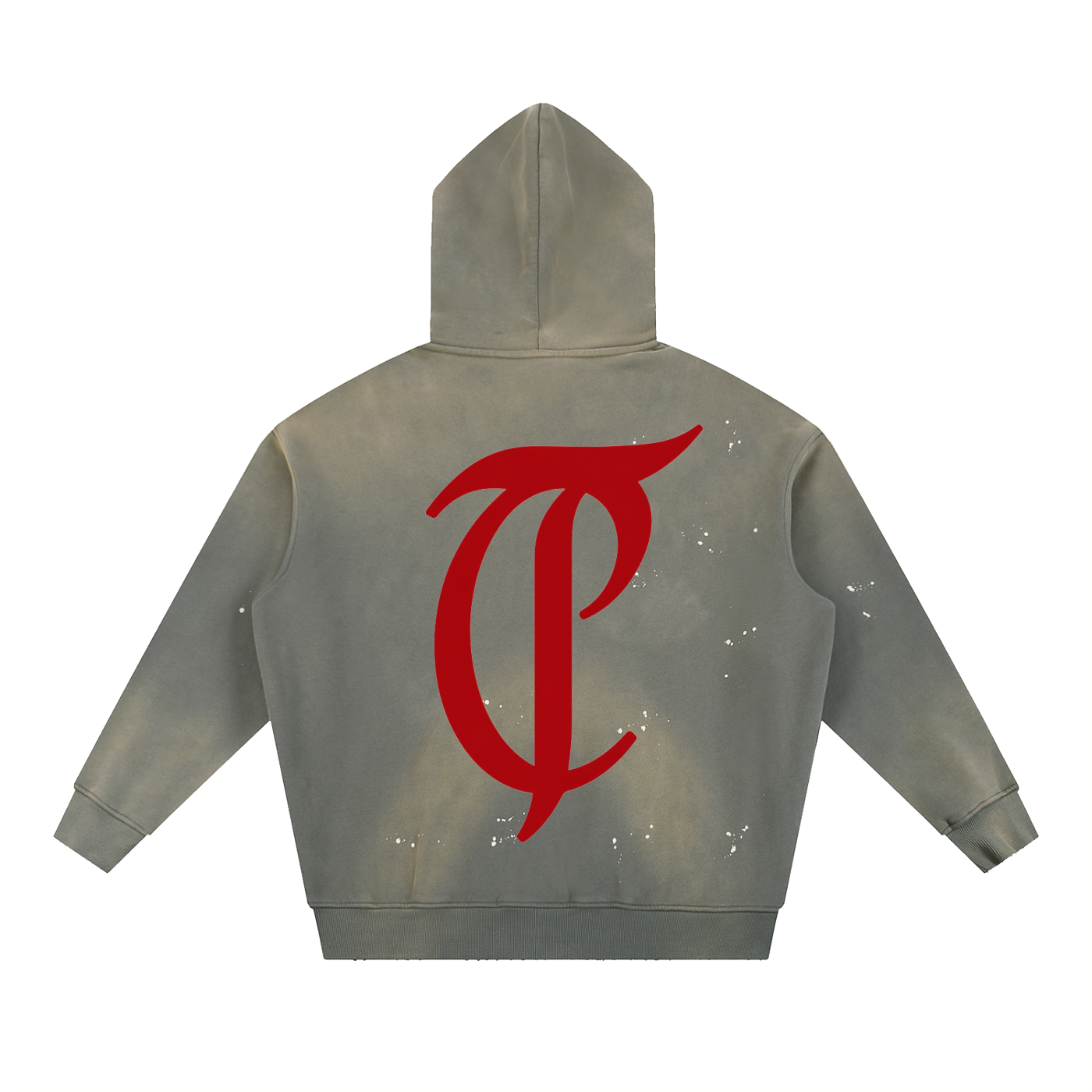 Cut Throat Vintage Frayed Fleece Hoodie