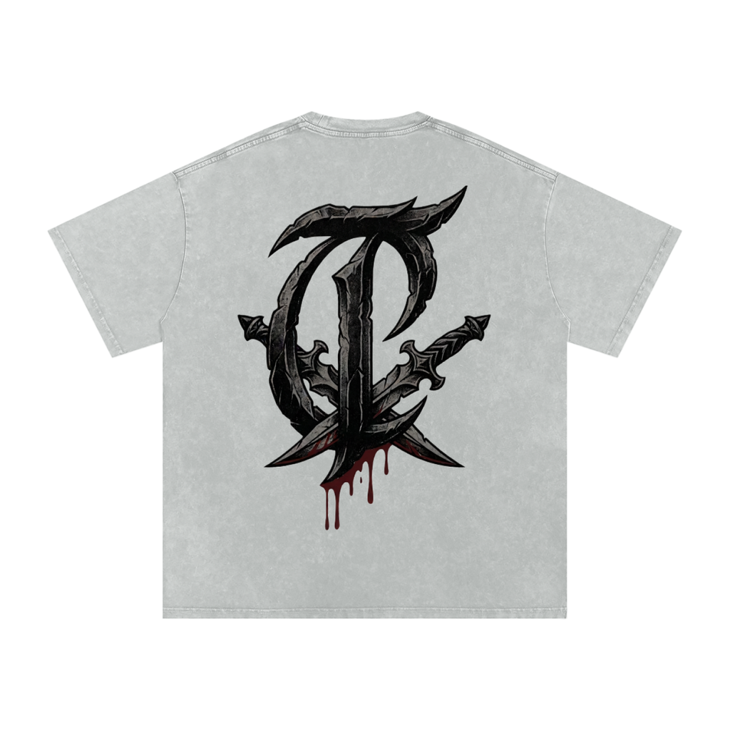 Szn 4 Snow Washed Oversized Cotton T-Shirt