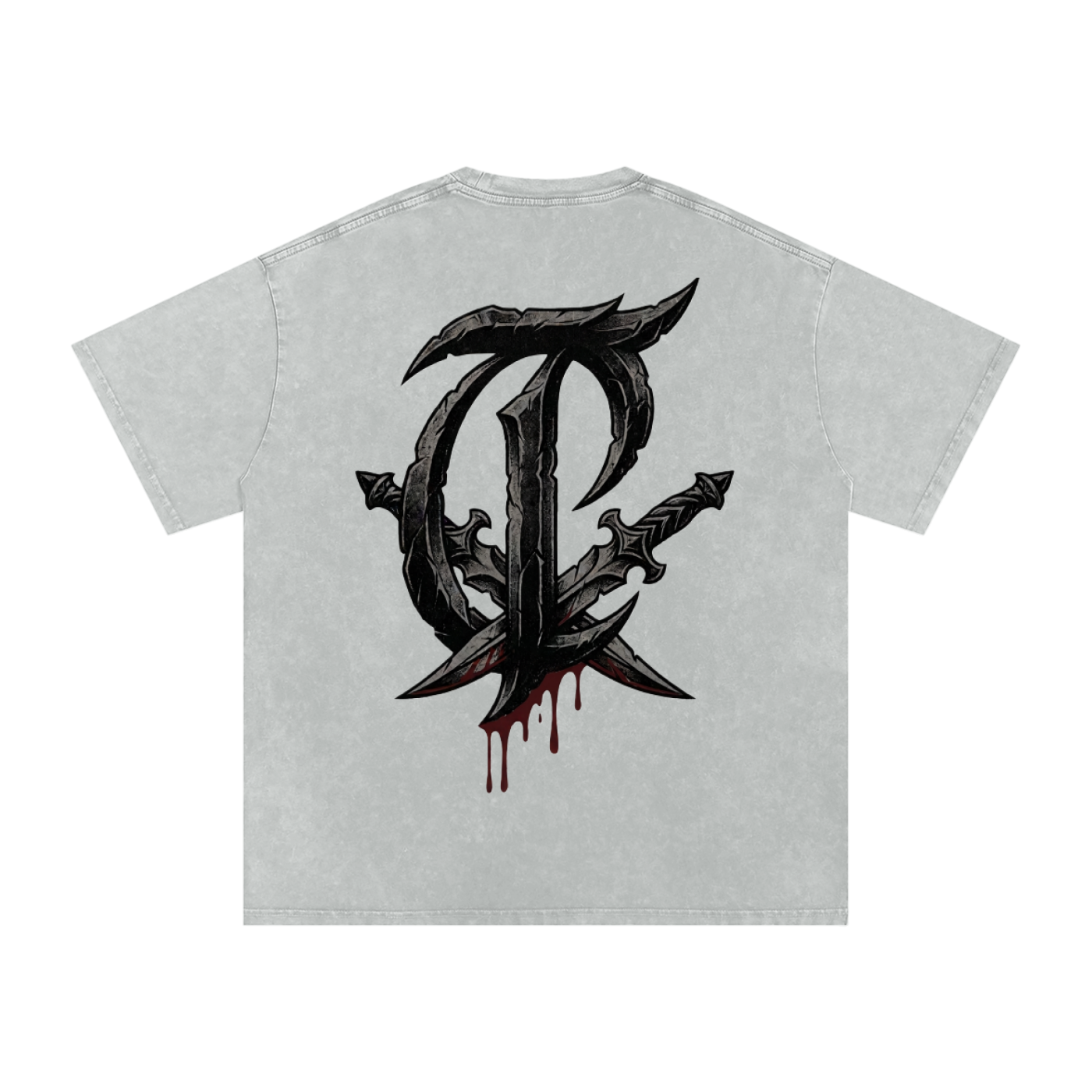 Szn 4 Snow Washed Oversized Cotton T-Shirt