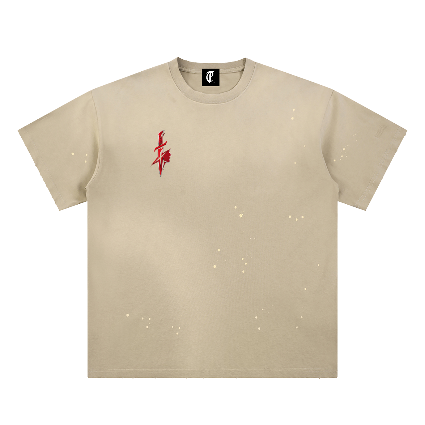 Szn 3 Sun Faded/Paint Splatter T-Shirt