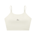 "Bitch" Spaghetti Strap Sports Bra