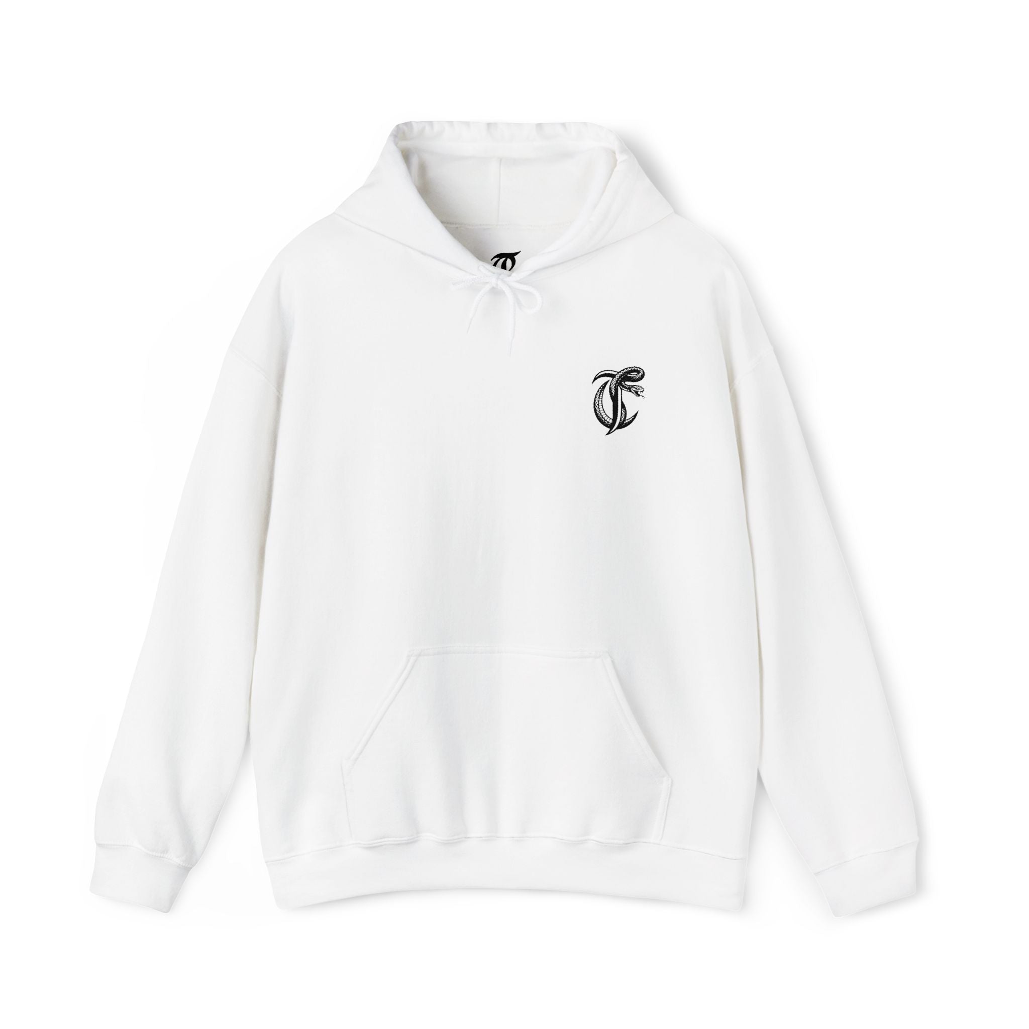 Open Mouth Snake Logo Hoodie (Embroidered)