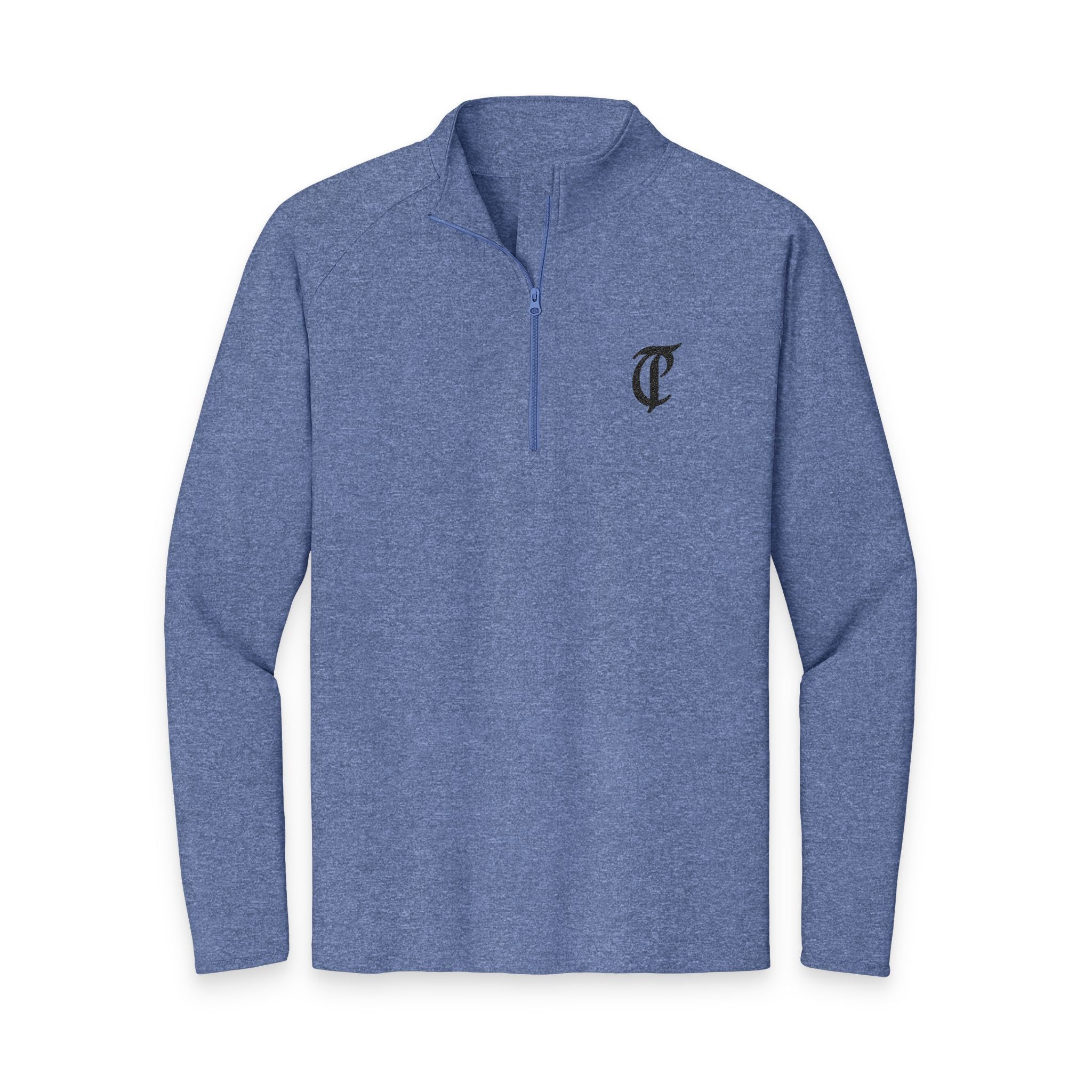 Cut Throat Quarter-Zip Pullover —Embroidered
