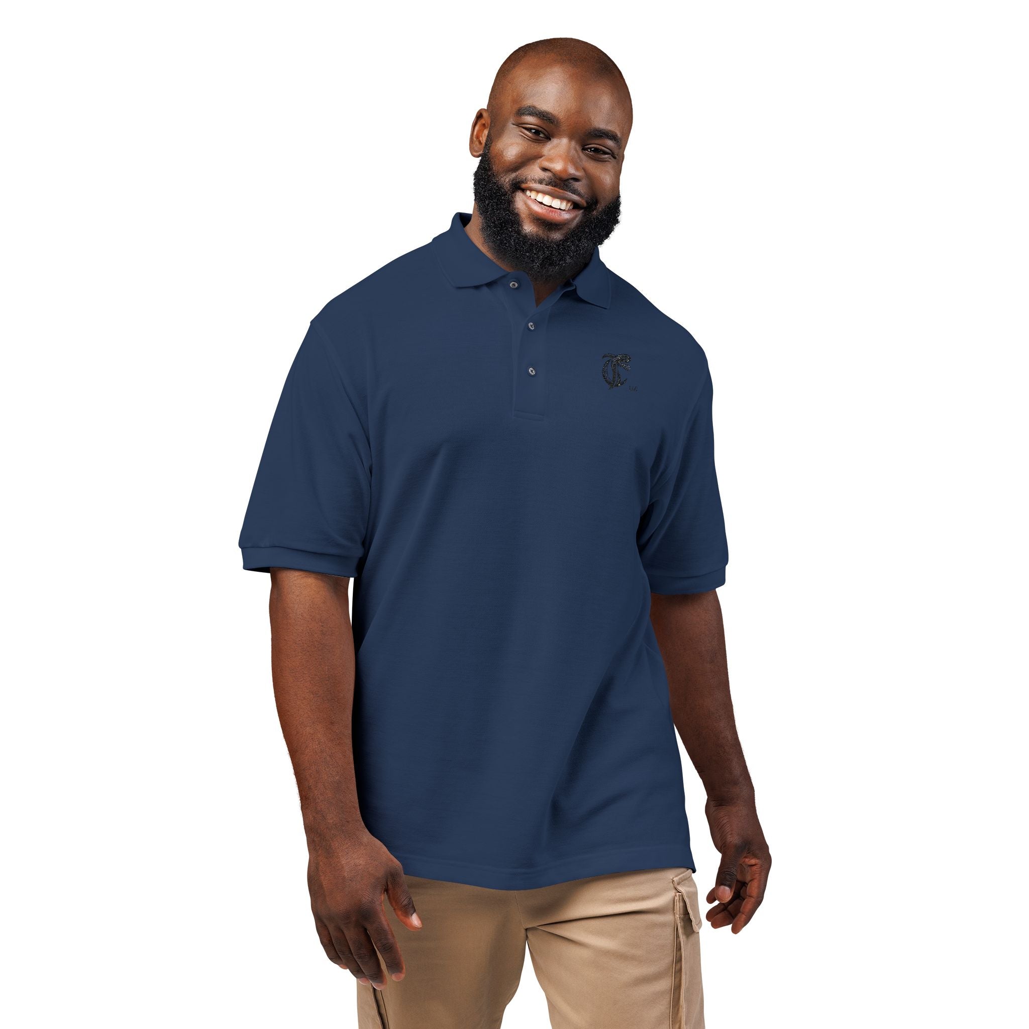 Cut Throat Snake Polo Shirt (Embroidered)
