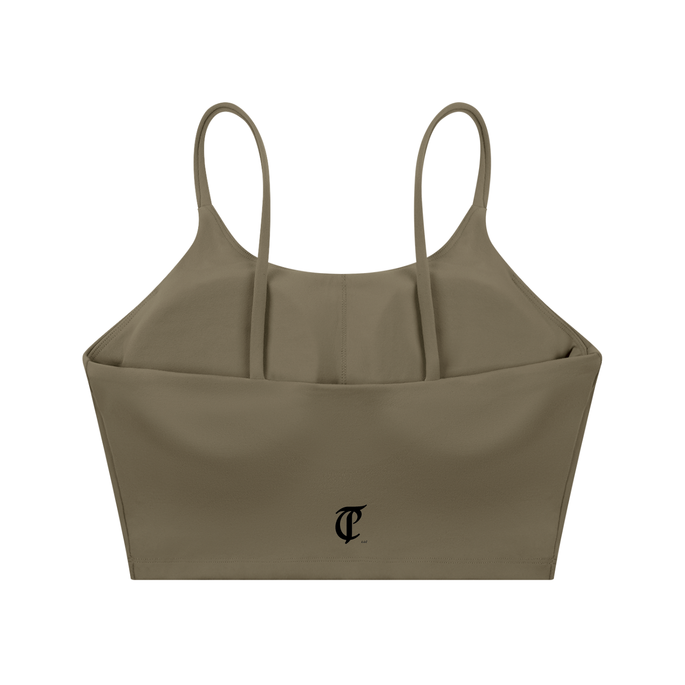 Cut Throat OG Logo -- Spaghetti Strap Sports Bra (Back)