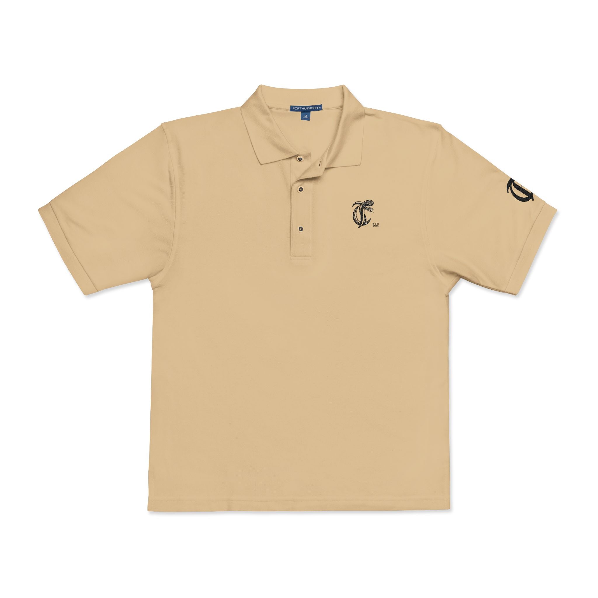 Cut Throat Snake Polo Shirt (Embroidered)