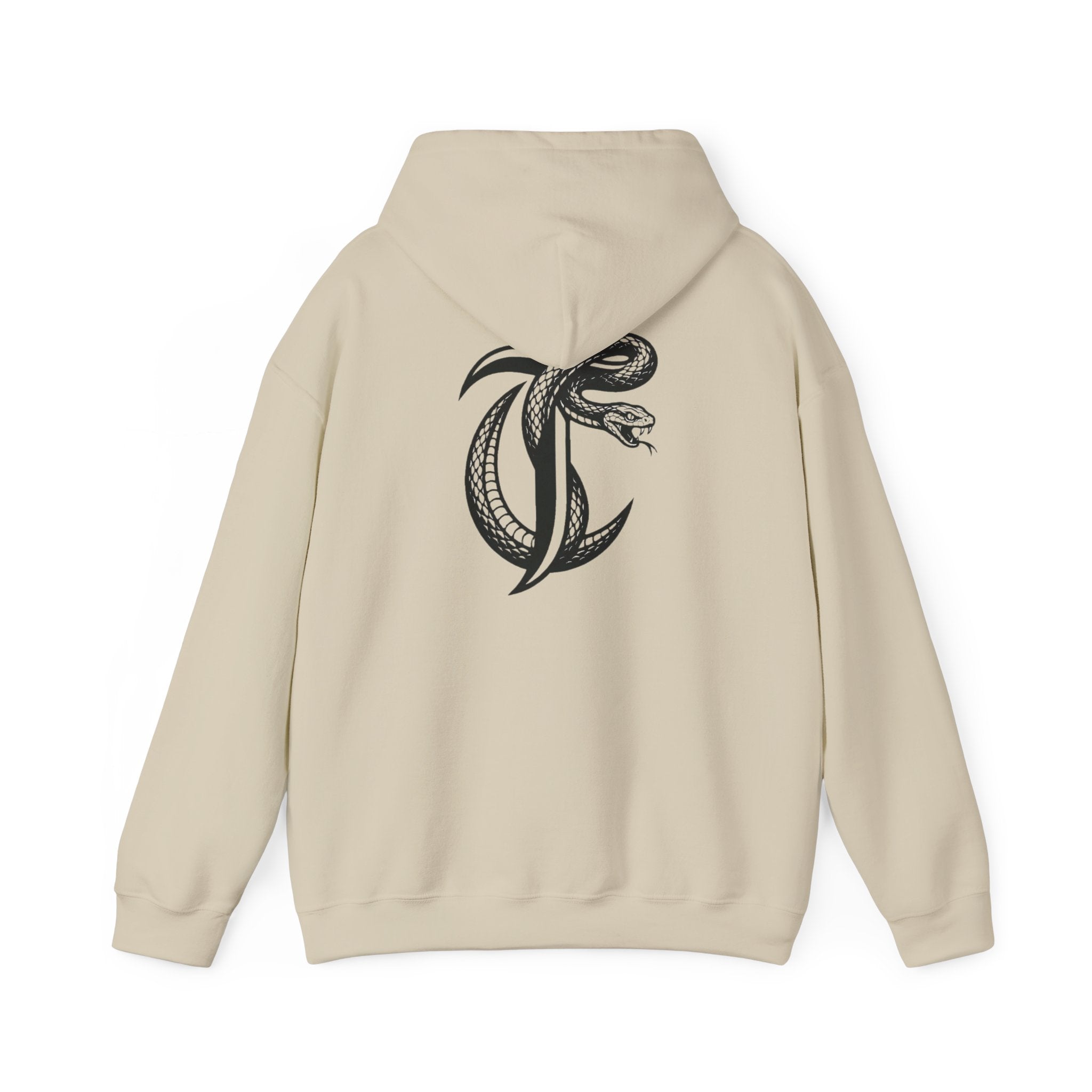 OG Cut Throat Hoodie — Open Mouth Snake back