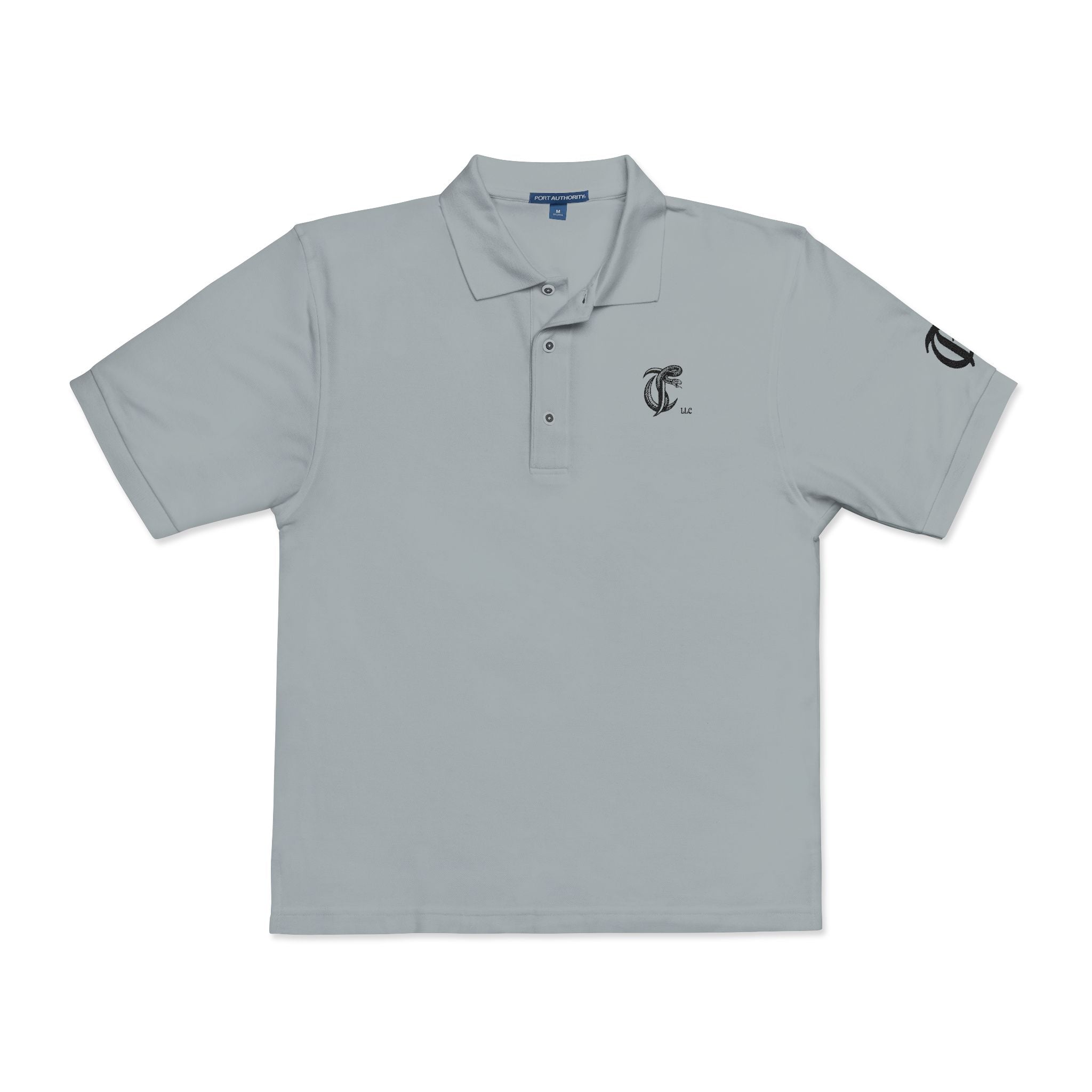 Cut Throat Snake Polo Shirt (Embroidered)