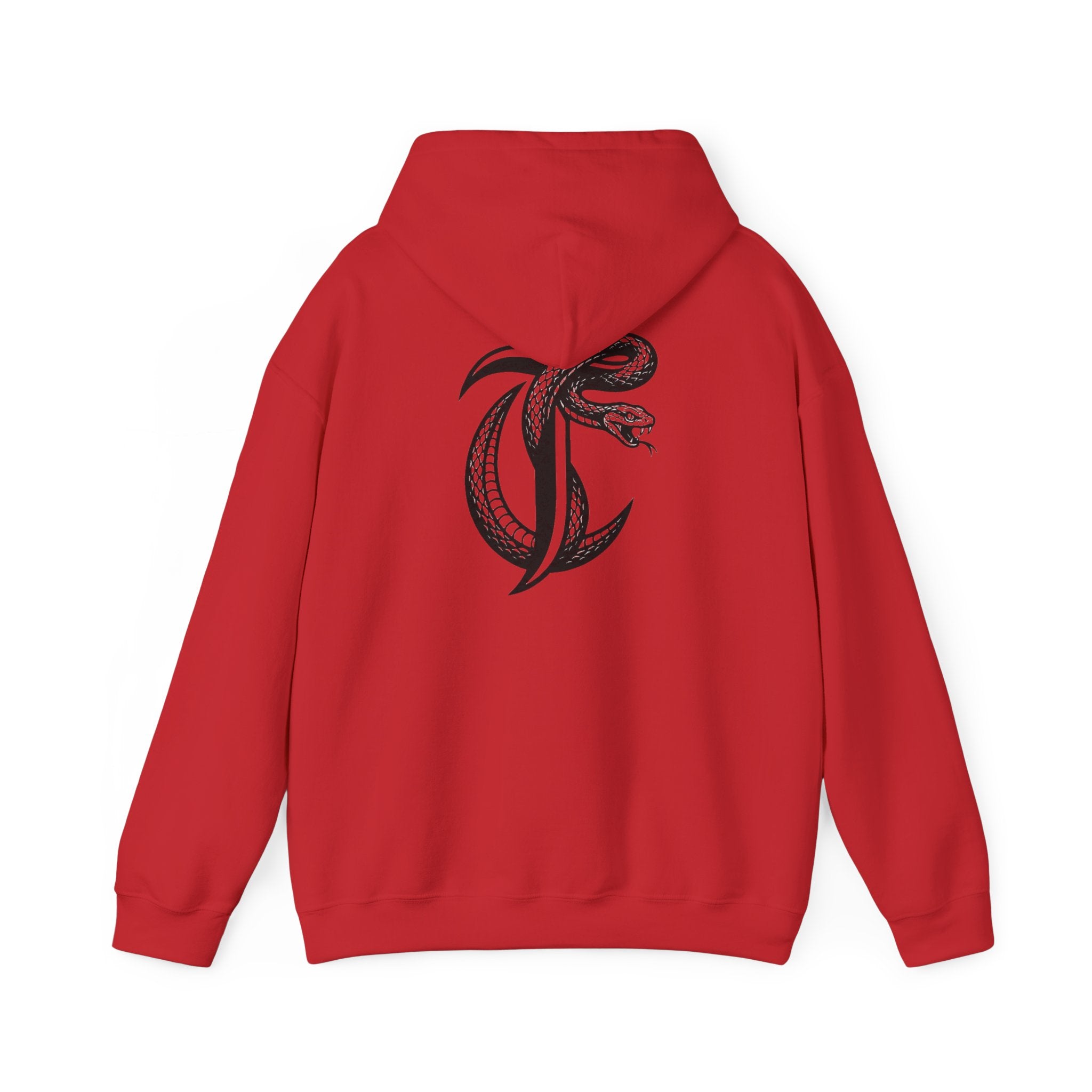 OG Cut Throat Hoodie — Open Mouth Snake back