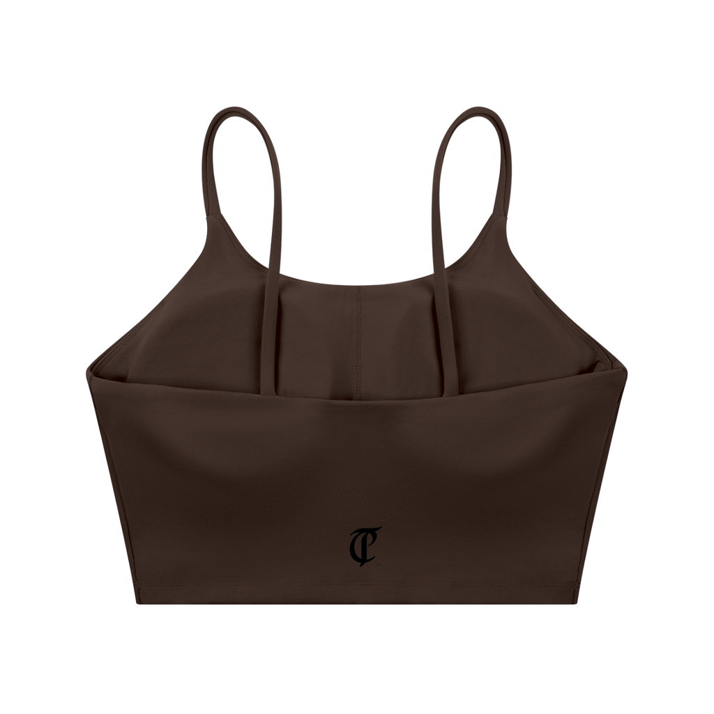 Cut Throat OG Logo -- Spaghetti Strap Sports Bra (Back)