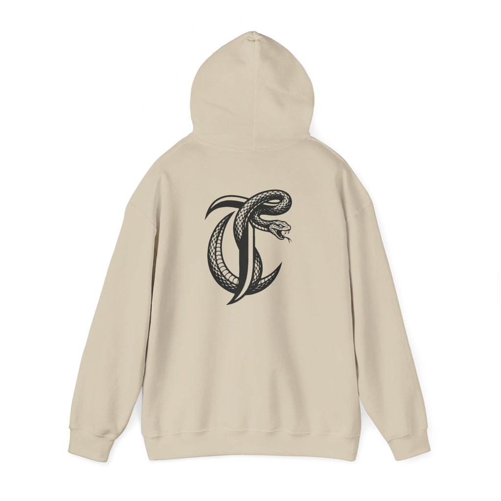 OG Cut Throat Hoodie — Open Mouth Snake back