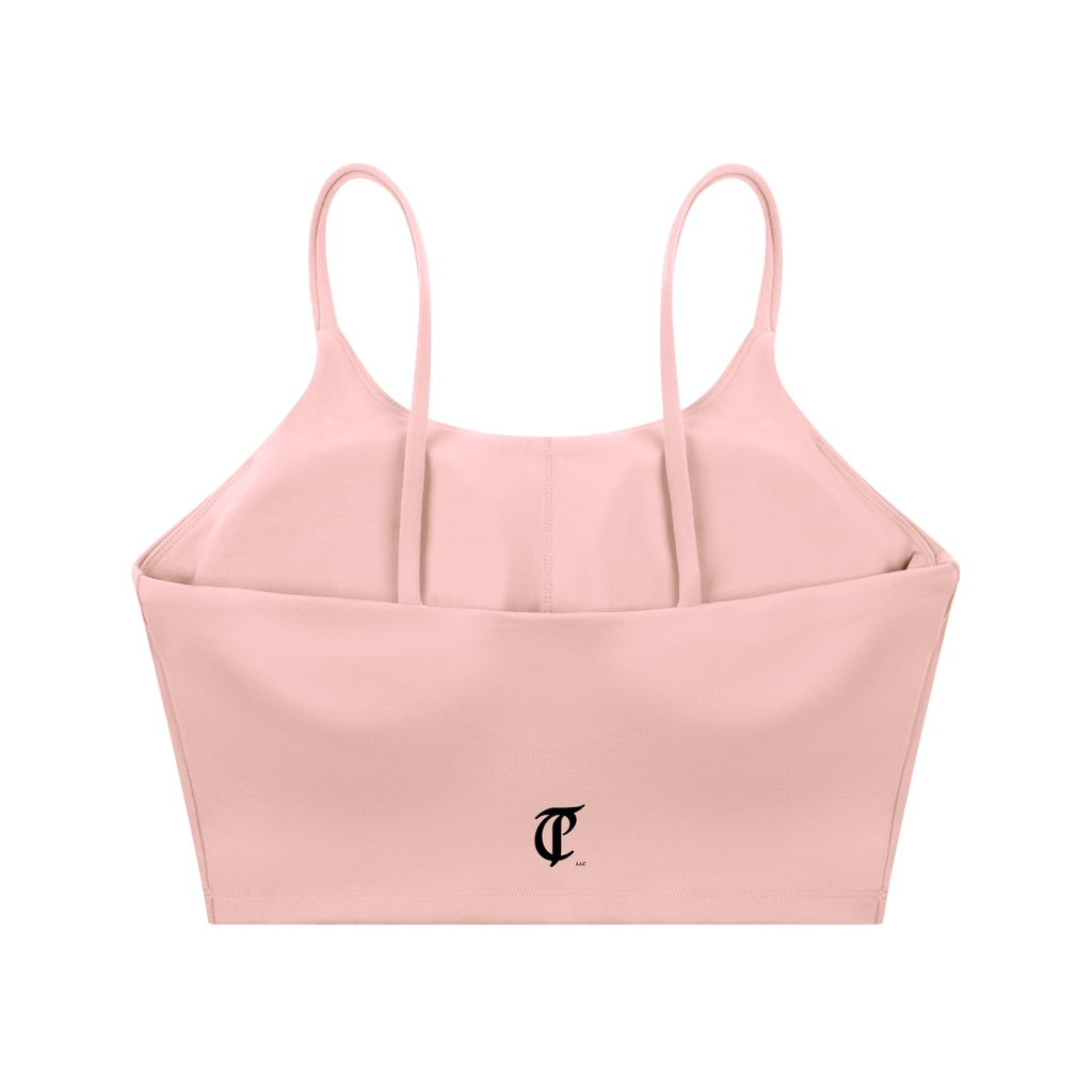Cut Throat OG Logo -- Spaghetti Strap Sports Bra (Back)