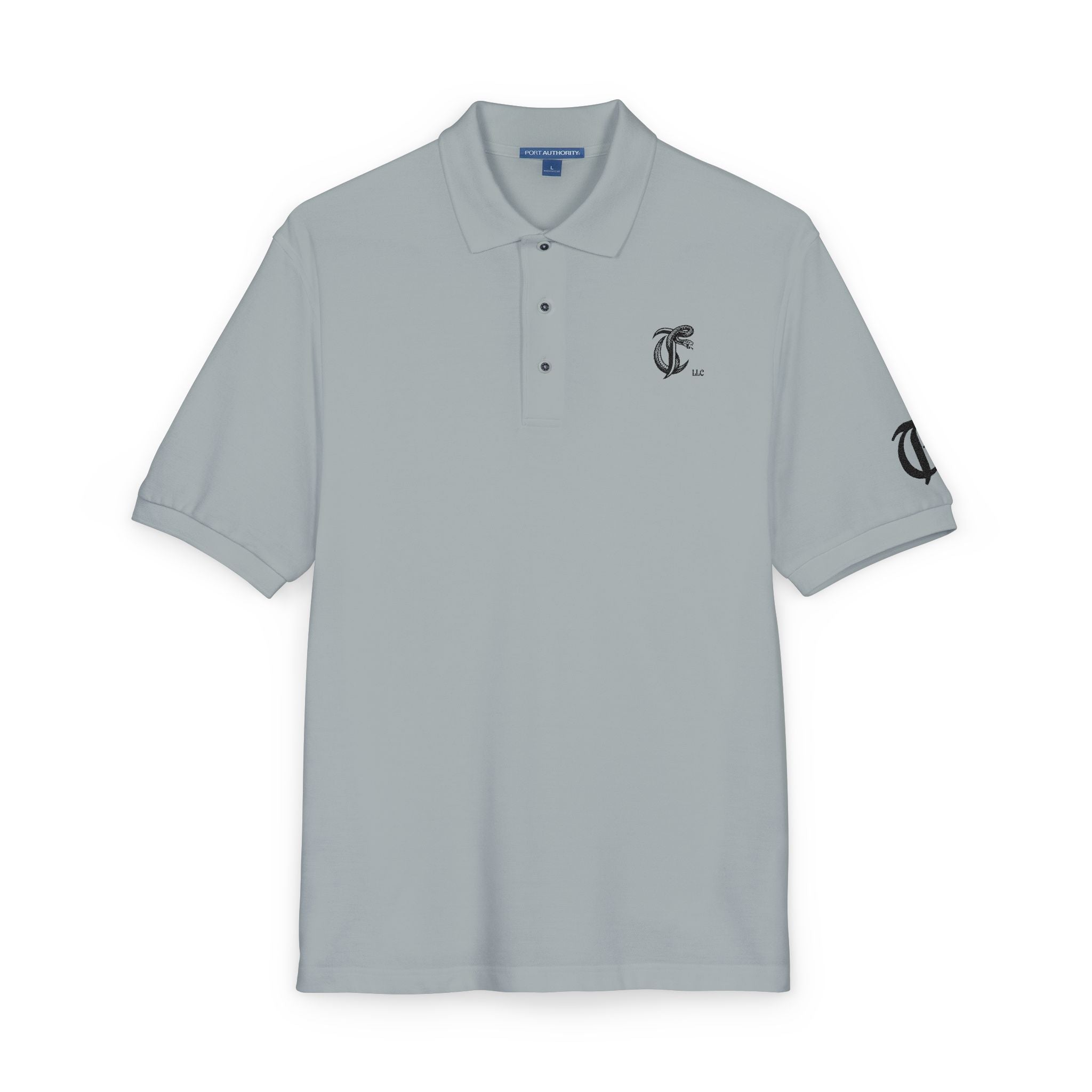 Cut Throat Snake Polo Shirt (Embroidered)