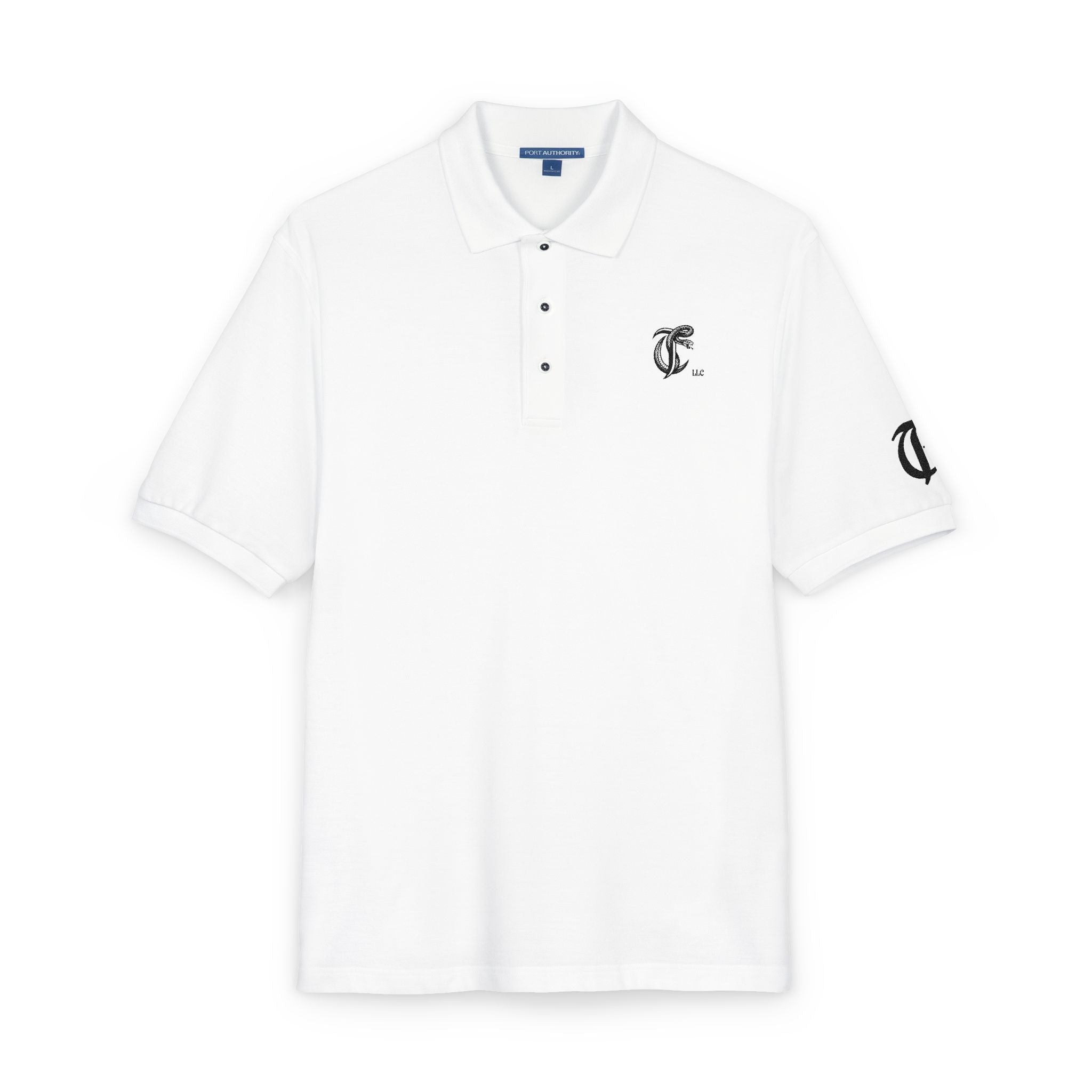 Cut Throat Snake Polo Shirt (Embroidered)