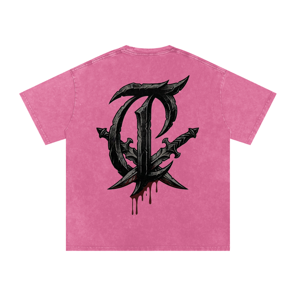 Szn 4 Snow Washed Oversized Cotton T-Shirt