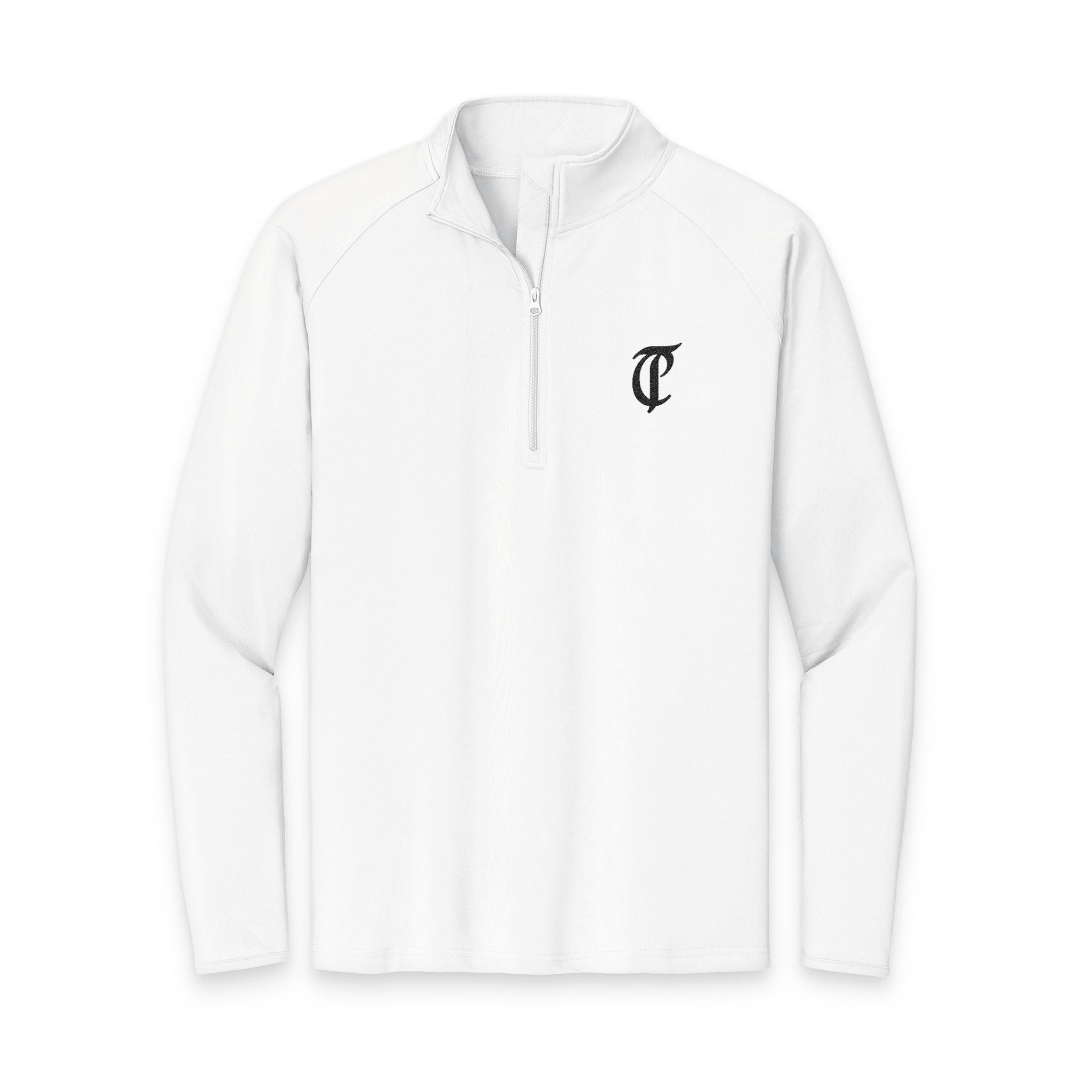 Cut Throat Quarter-Zip Pullover —Embroidered