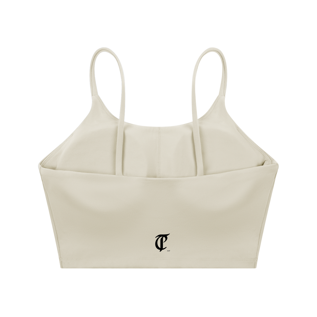 Cut Throat OG Logo -- Spaghetti Strap Sports Bra (Back)