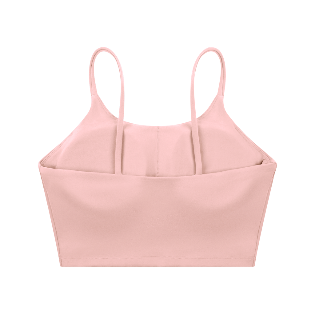 "Unbothered" Spaghetti Strap Sports Bra