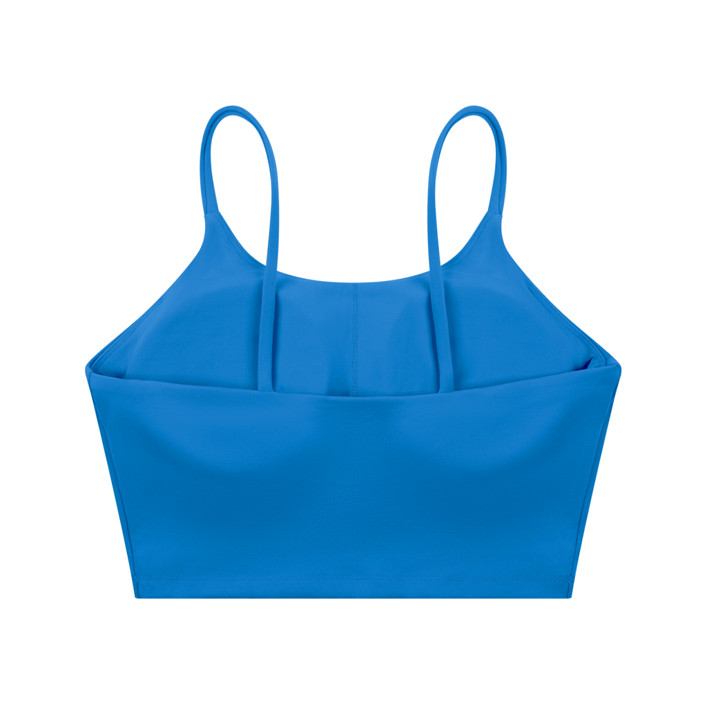 "Unbothered" Spaghetti Strap Sports Bra