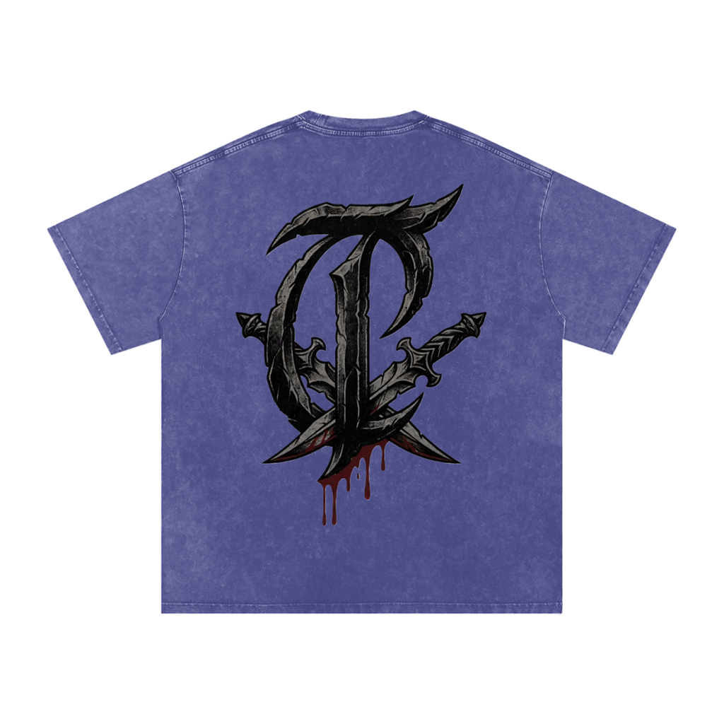Szn 4 Snow Washed Oversized Cotton T-Shirt