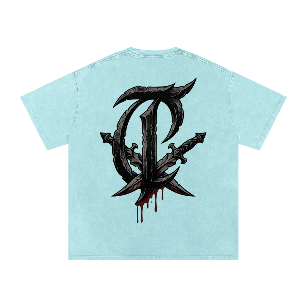 Szn 4 Snow Washed Oversized Cotton T-Shirt