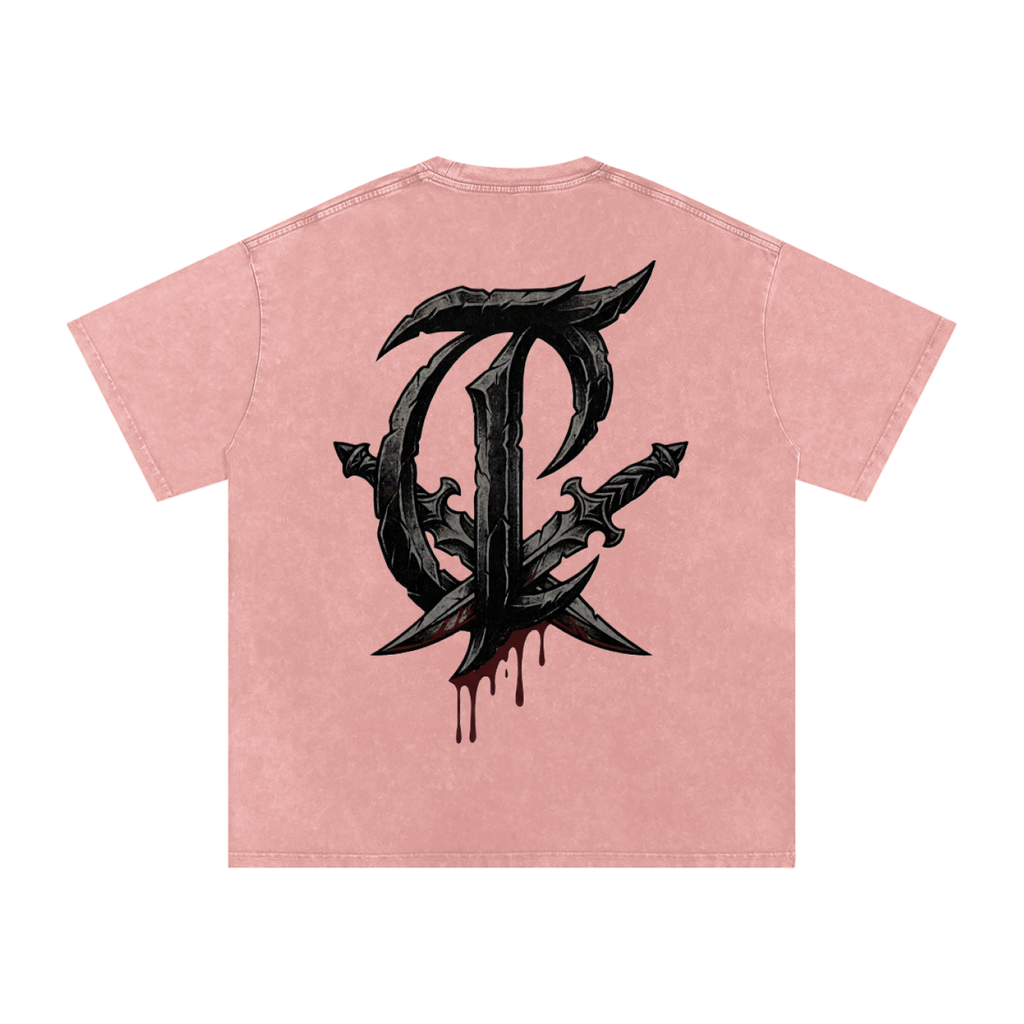 Szn 4 Snow Washed Oversized Cotton T-Shirt
