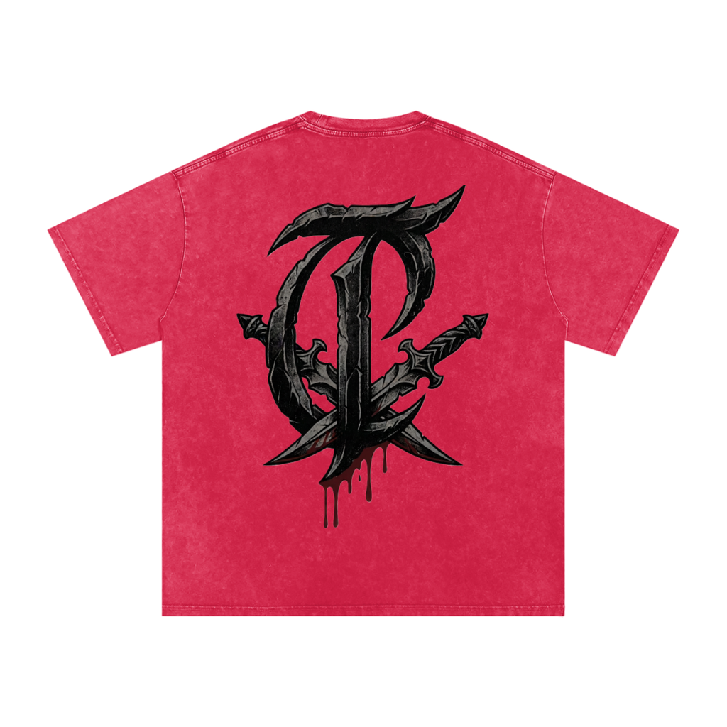Szn 4 Snow Washed Oversized Cotton T-Shirt