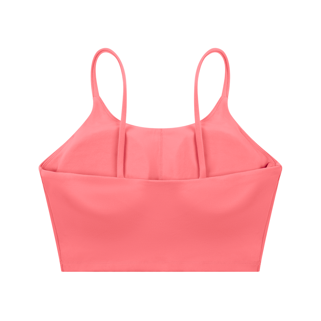 "Unbothered" Spaghetti Strap Sports Bra