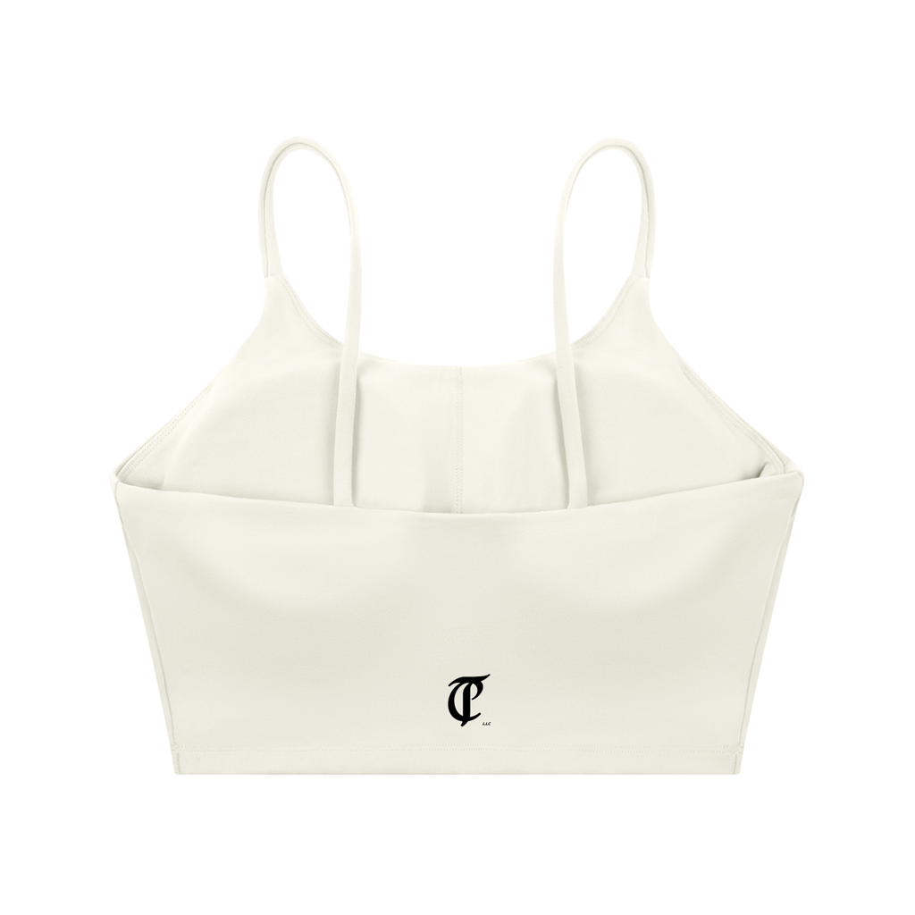 Cut Throat OG Logo -- Spaghetti Strap Sports Bra (Back)