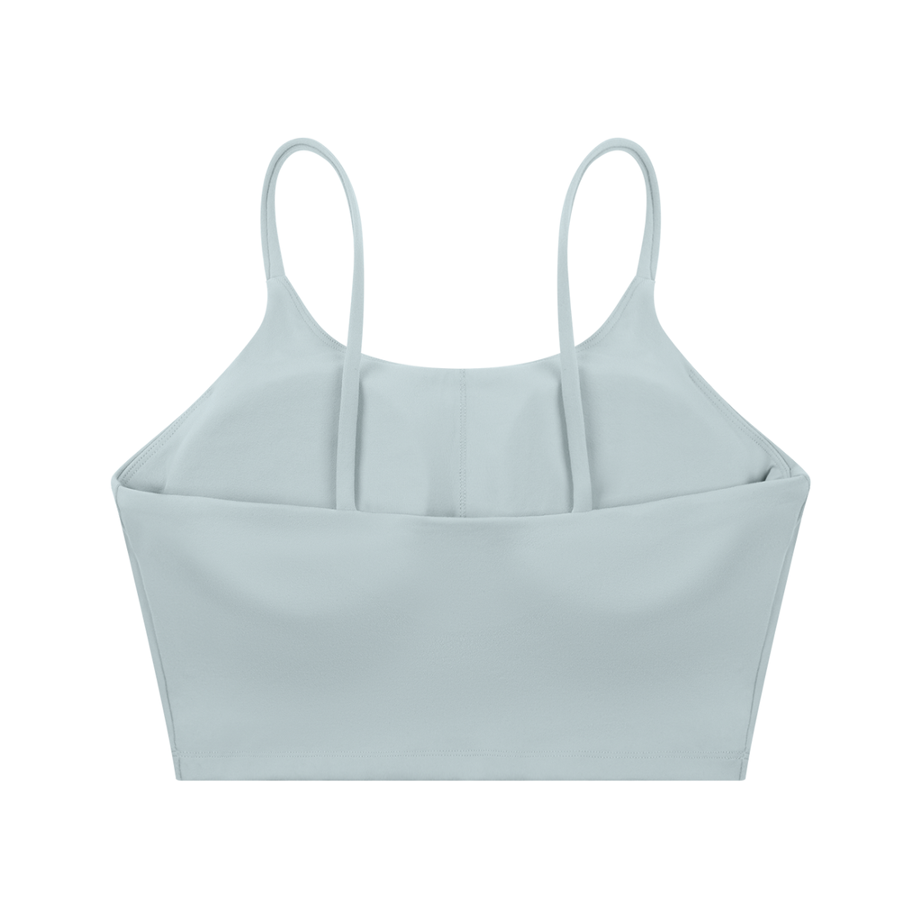 "Unbothered" Spaghetti Strap Sports Bra